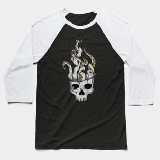 Skull crown Baseball T-Shirt